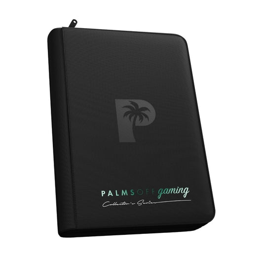 Palms Off Gaming Collector’s Series 4 Pocket Zip Binder - Black