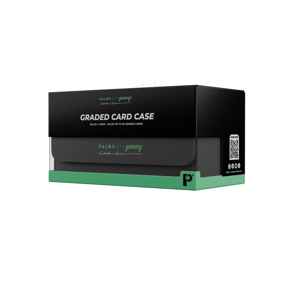 Palms Off Gaming Collector's Series Graded Card Storage Case - Large - Black
