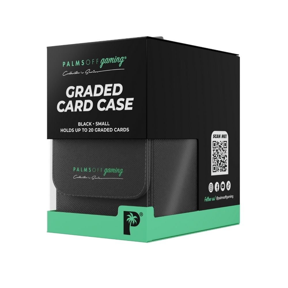 Palms Off Gaming Collector's Series Graded Card Storage Case - Small - Black