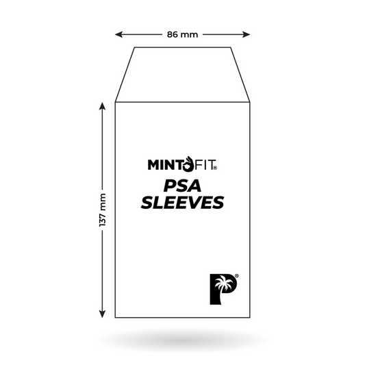 Palms Off Gaming MintFit PSA Graded Card Sleeves - Extra Thick (50pc)