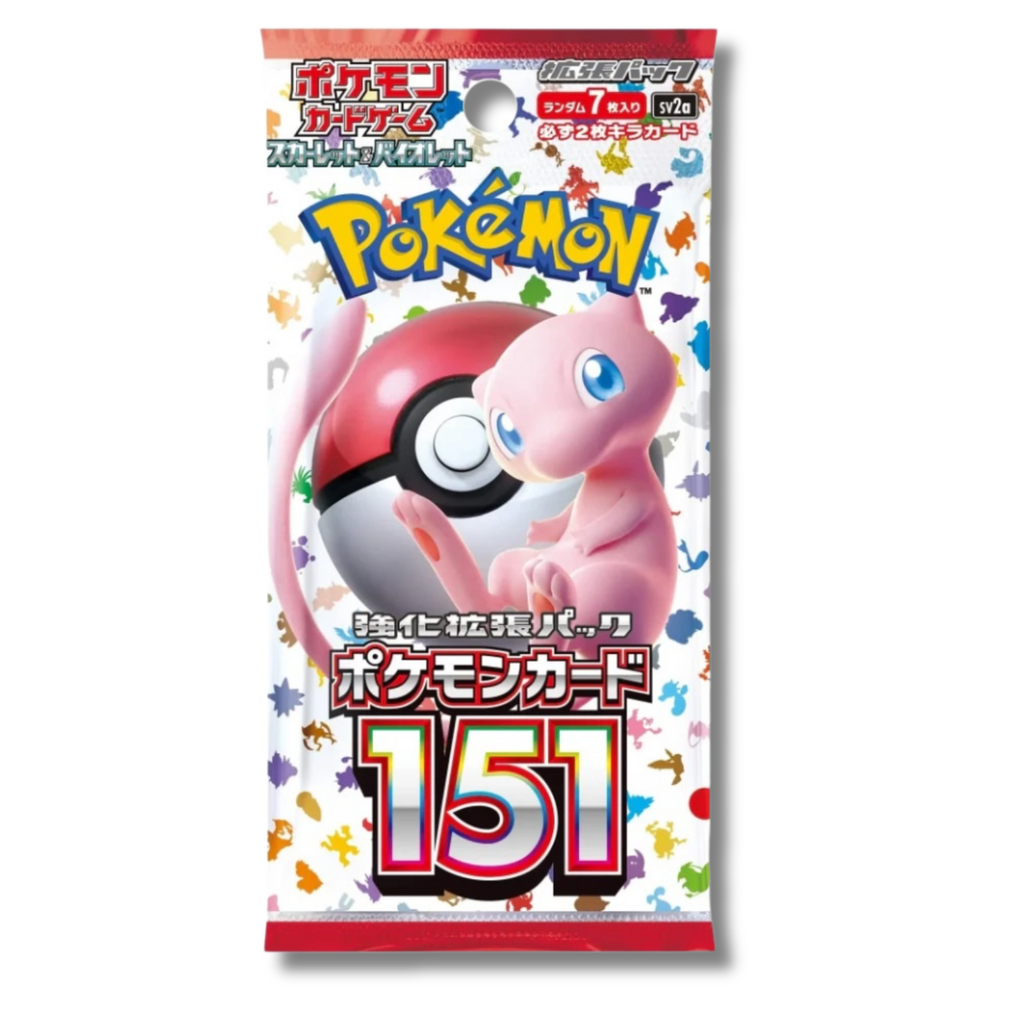 Pokemon 151 Japanese Booster Pack Sv2a