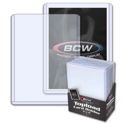 BCW Toploaders (25pc) - Clear