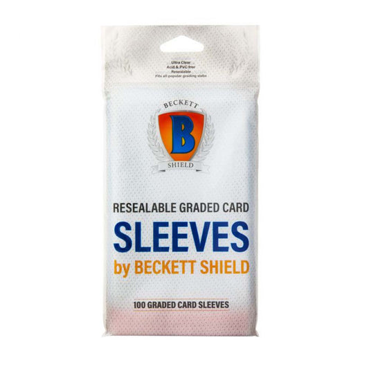 Beckett Shield Graded Card Sleeves (100pc)