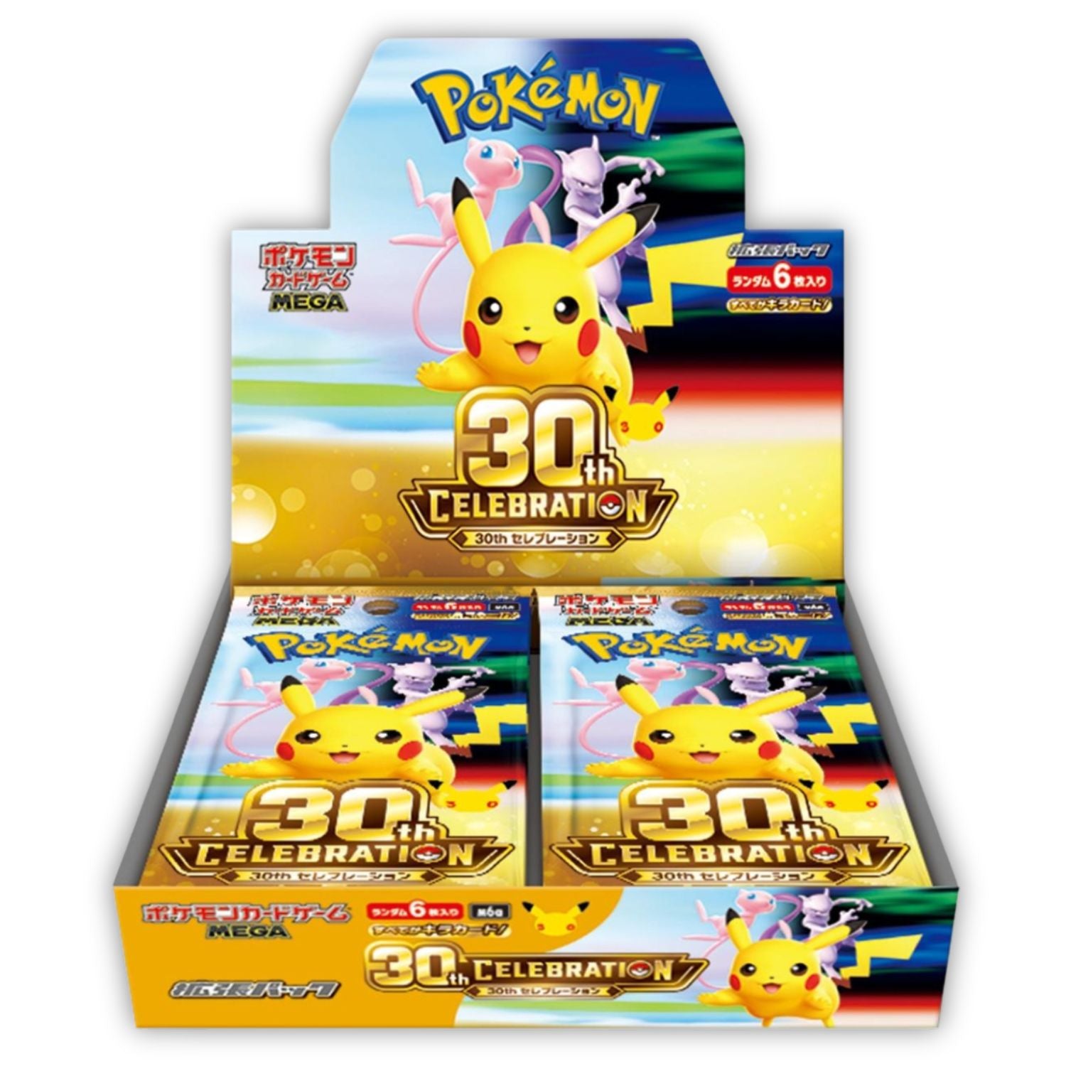 Pokemon 30th Anniversary Celebration Booster Box M6a
