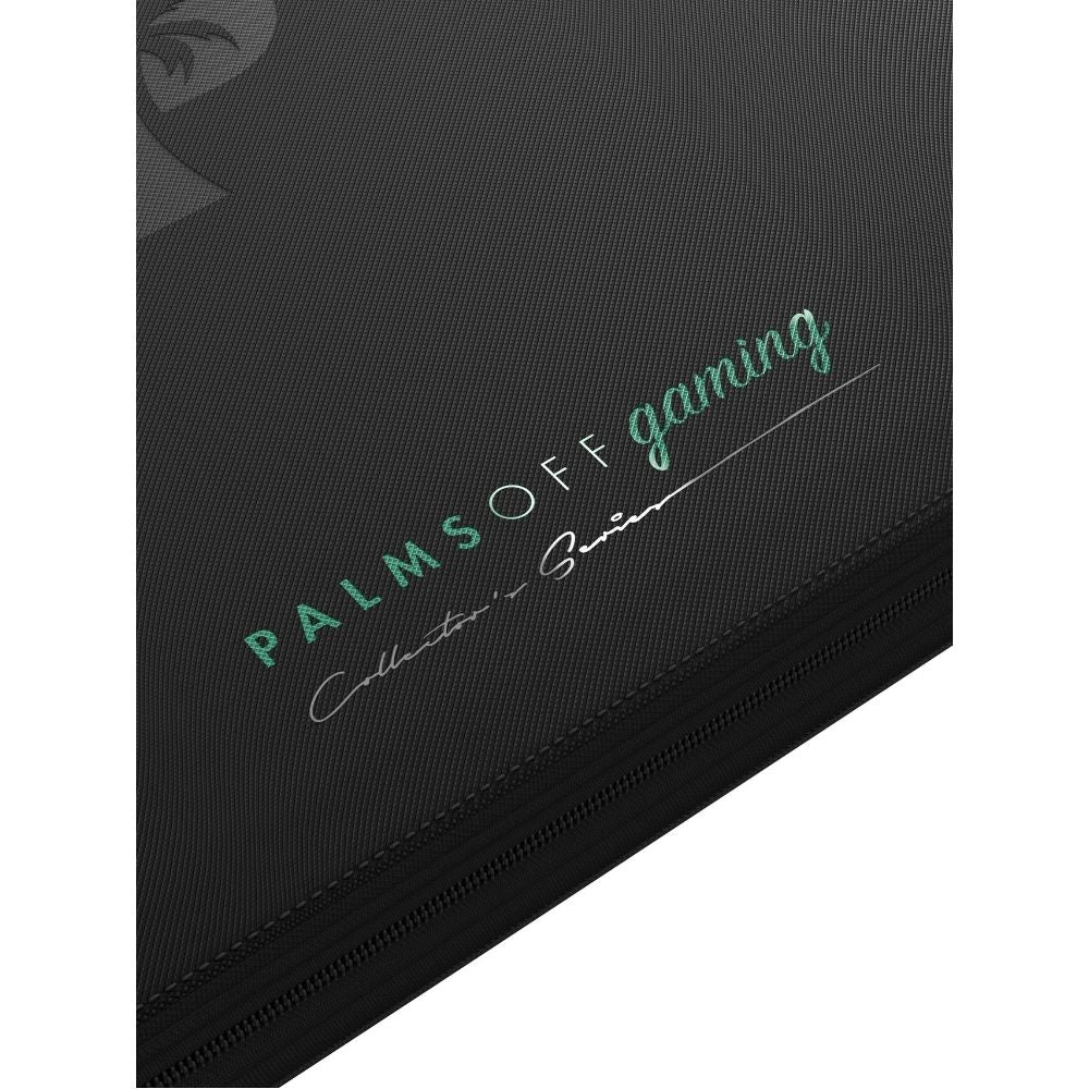 Palms Off Gaming Collector's Series 12 Pocket Zip Binder - Black