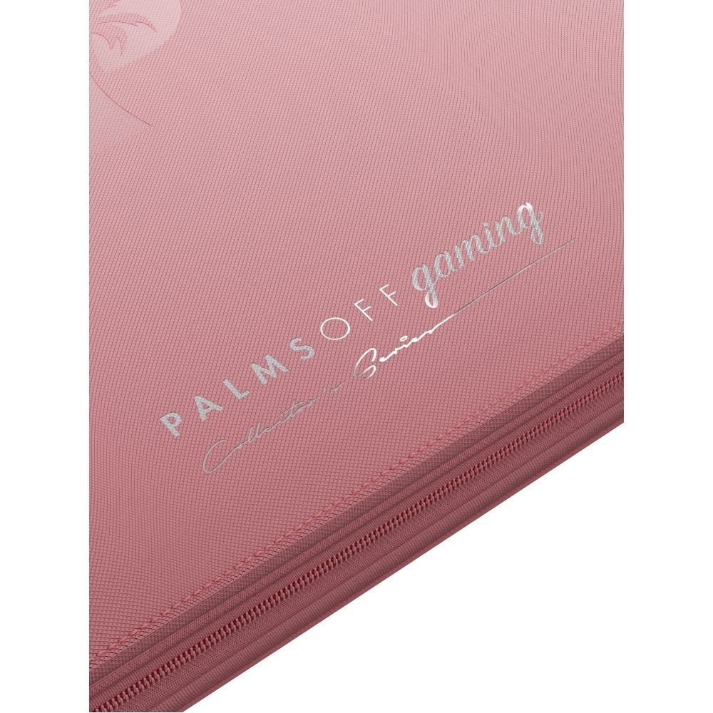 Palms Off Gaming Collector's Series 12 Pocket Zip Binder - Pink