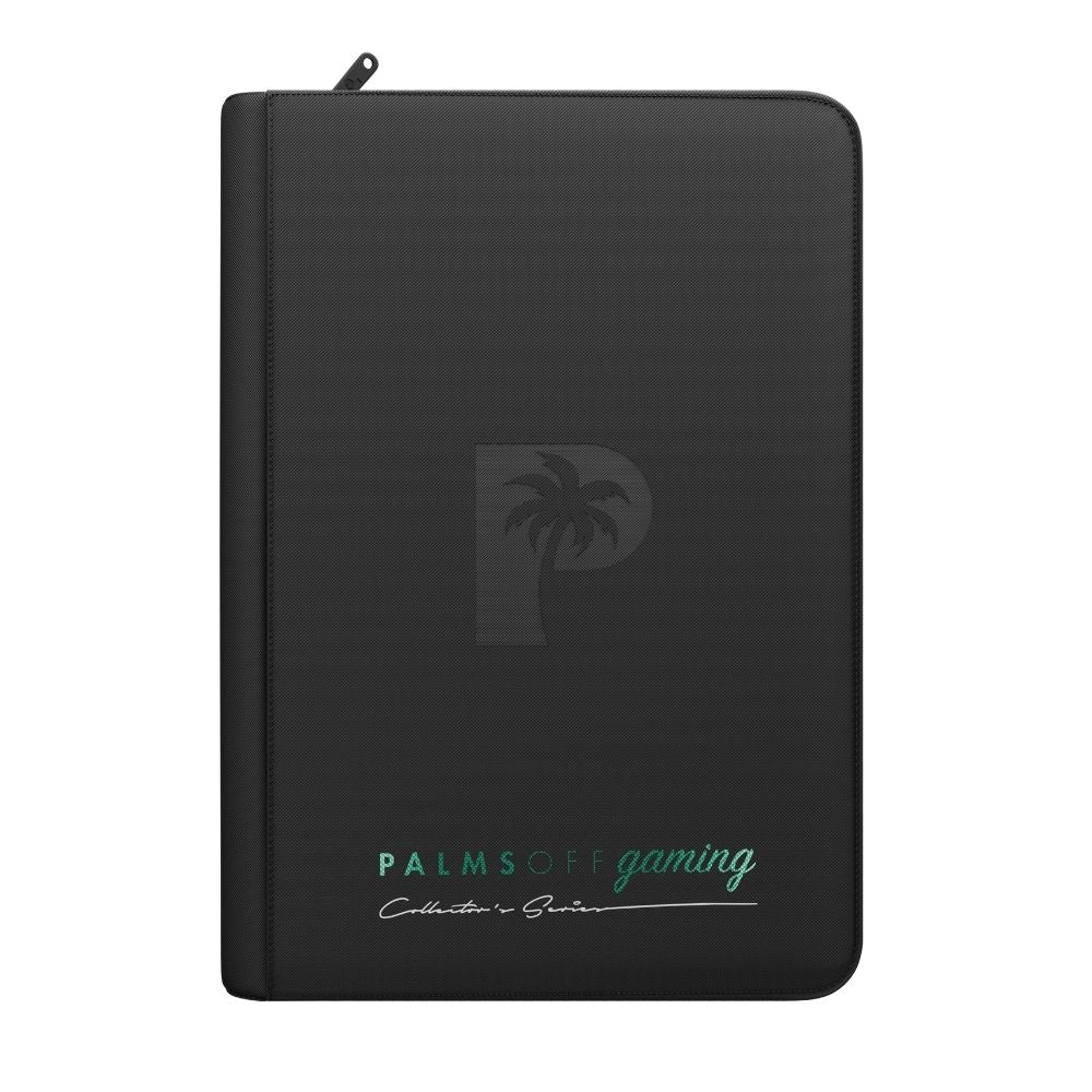 Palms Off Gaming Collector’s Series 4 Pocket Zip Binder - Black