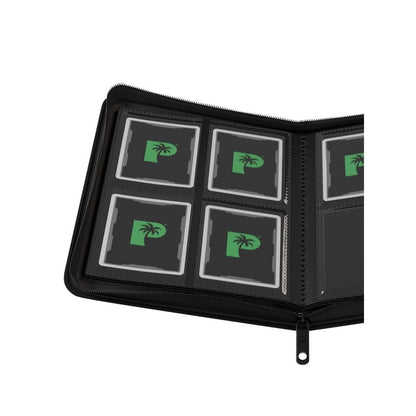 Palms Off Gaming Collector’s Series 4 Pocket Zip Binder - Black