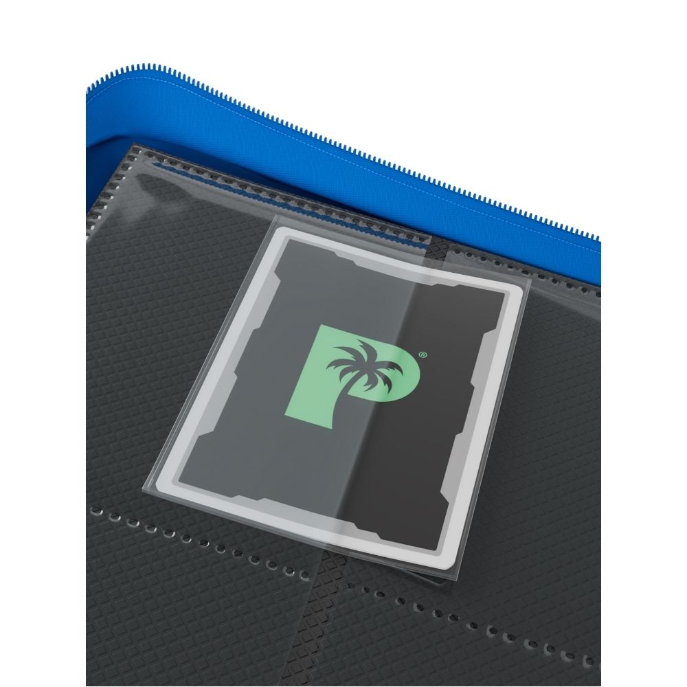 Palms Off Gaming Collector’s Series 4 Pocket Zip Binder - Blue