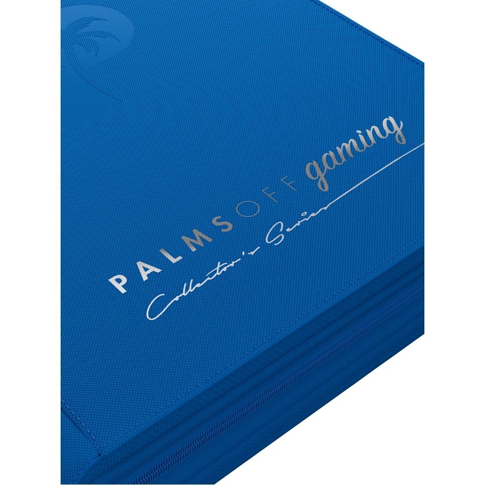 Palms Off Gaming Collector’s Series 4 Pocket Zip Binder - Blue
