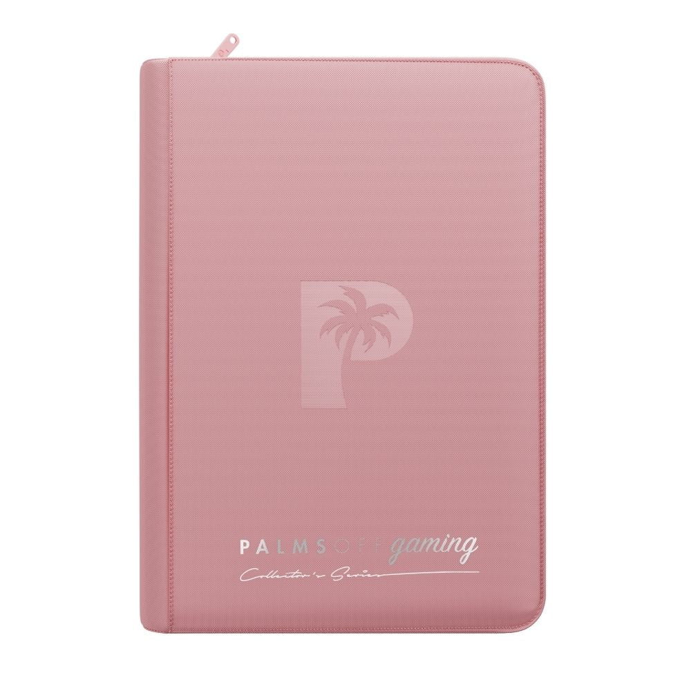 Palms Off Gaming Collector’s Series 4 Pocket Zip Binder - Pink