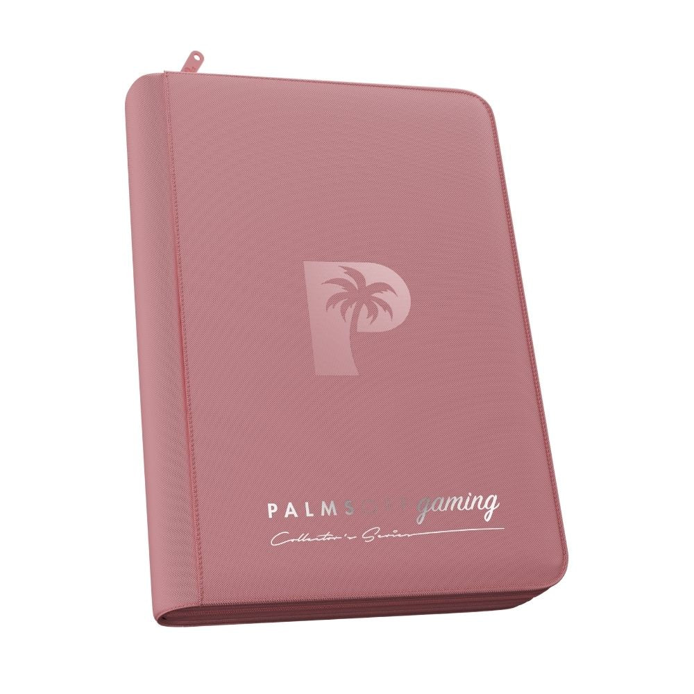 Palms Off Gaming Collector’s Series 4 Pocket Zip Binder - Pink