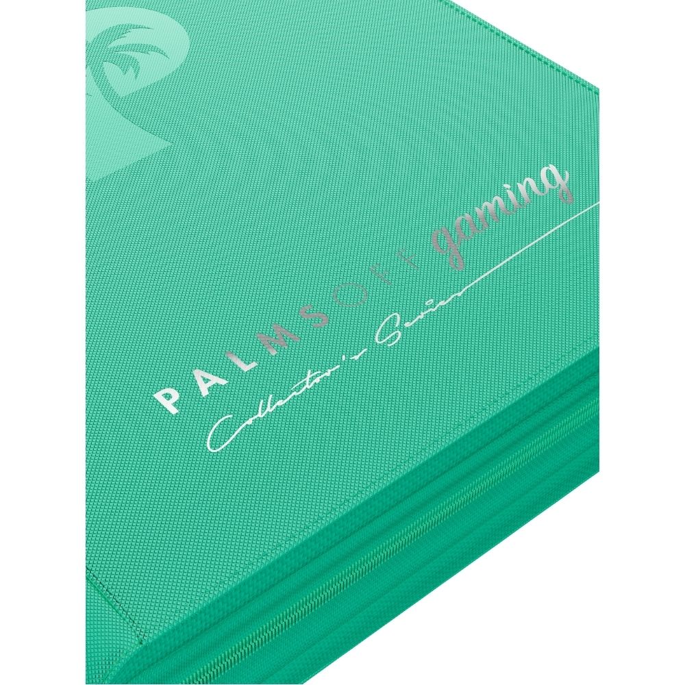 Palms Off Gaming Collector’s Series 4 Pocket Zip Binder - Turquoise