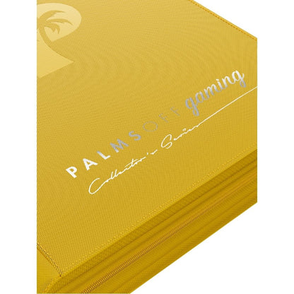 Palms Off Gaming Collector’s Series 4 Pocket Zip Binder - Yellow