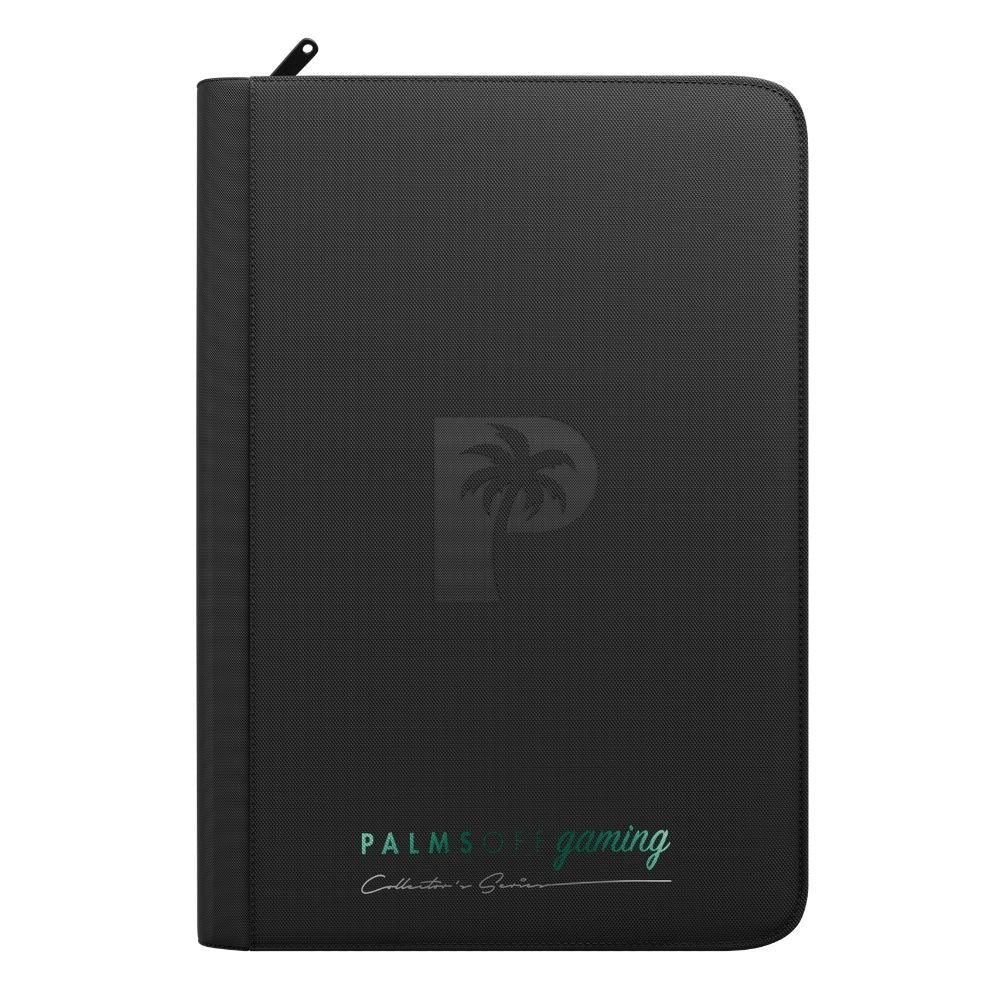 Palms Off Gaming Collector's Series 9 Pocket Zip Binder - Black