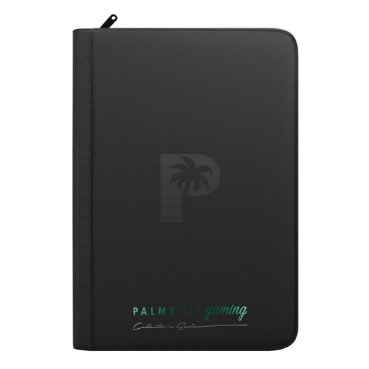 Palms Off Gaming Collector's Series 9 Pocket Zip Binder - Black