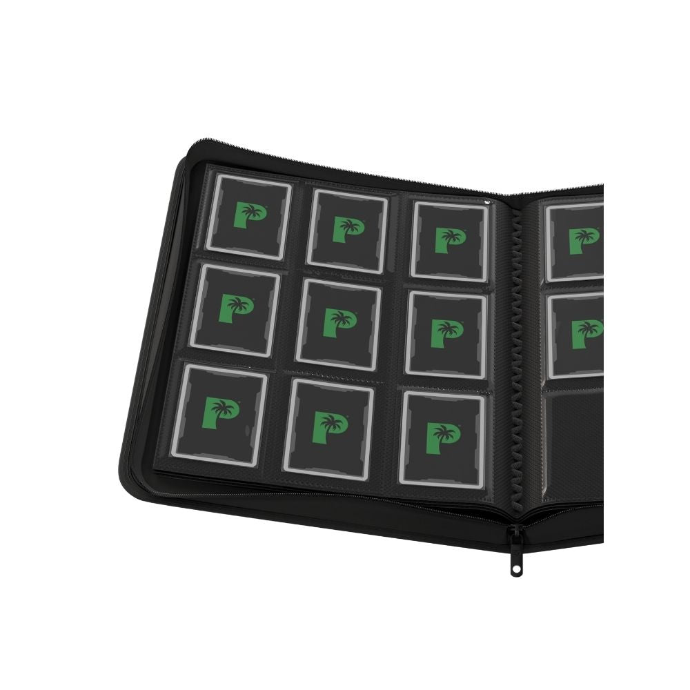 Palms Off Gaming Collector's Series 9 Pocket Zip Binder - Black