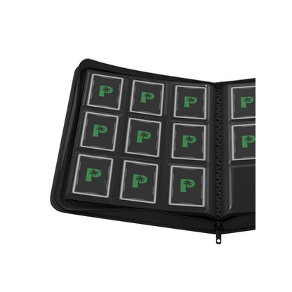 Palms Off Gaming Collector's Series 9 Pocket Zip Binder - Black