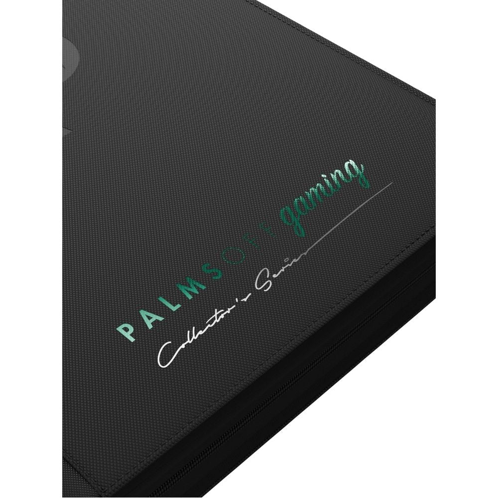 Palms Off Gaming Collector's Series 9 Pocket Zip Binder - Black