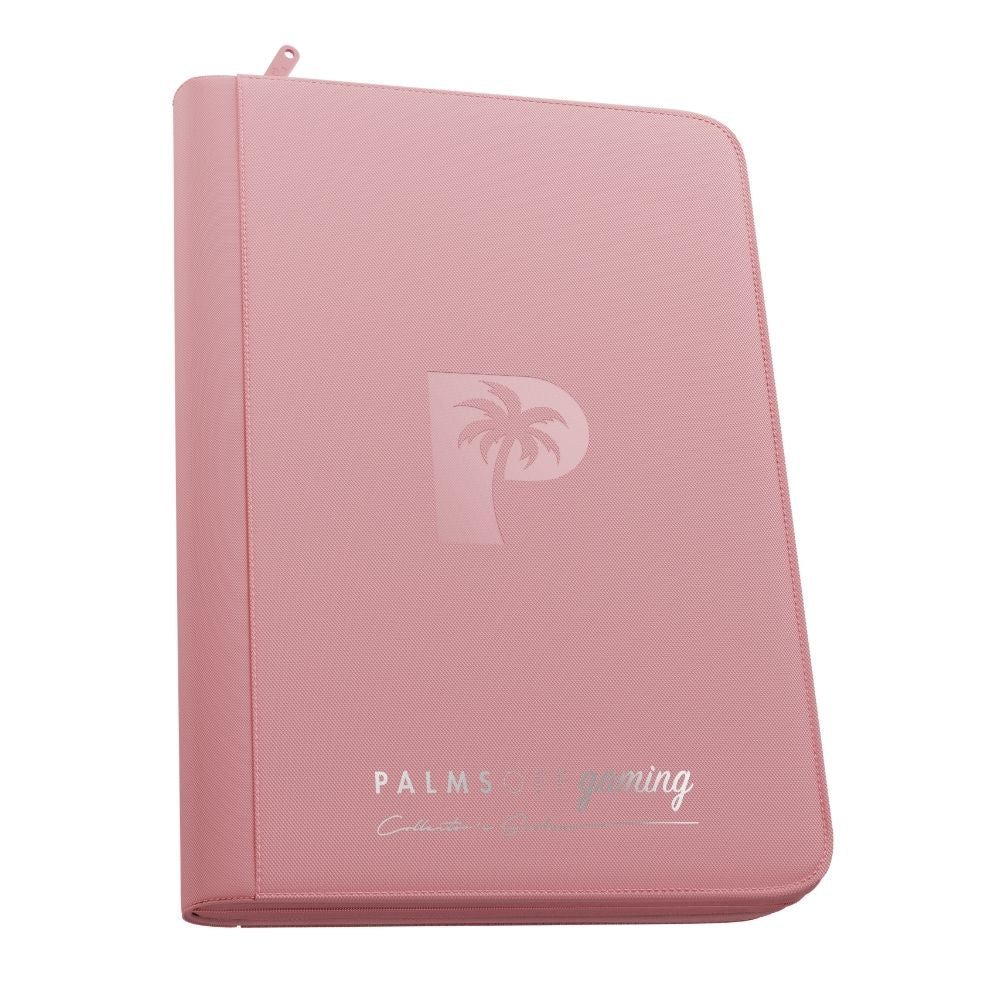 Palms Off Gaming Collector's Series 9 Pocket Zip Binder - Pink