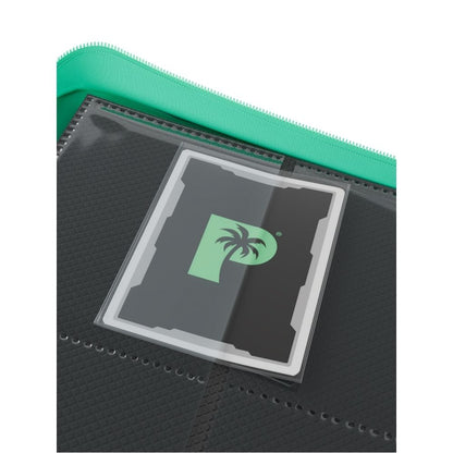 Palms Off Gaming Collector's Series 9 Pocket Zip Binder - Turquoise
