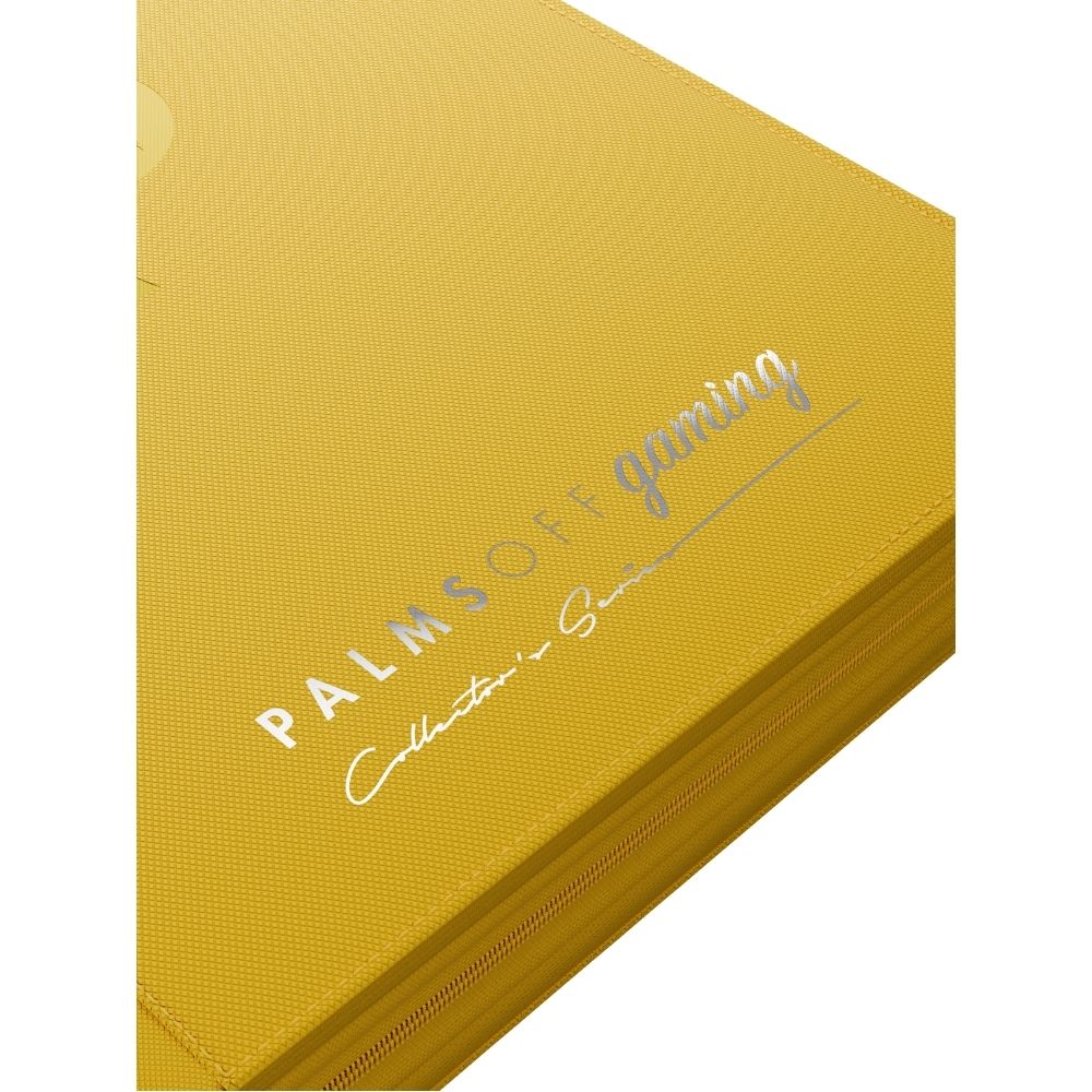 Palms Off Gaming Collector's Series 9 Pocket Zip Binder - Yellow