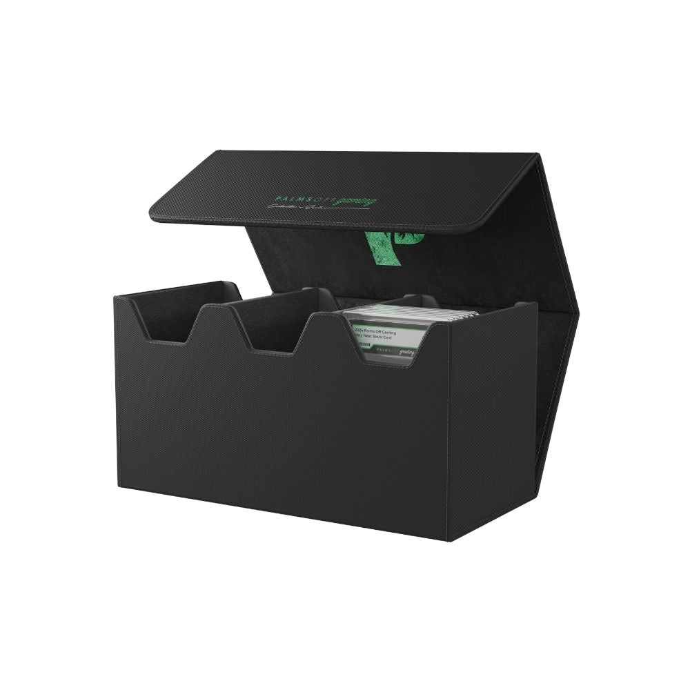 Palms Off Gaming Collector's Series Graded Card Storage Case - Large - Black