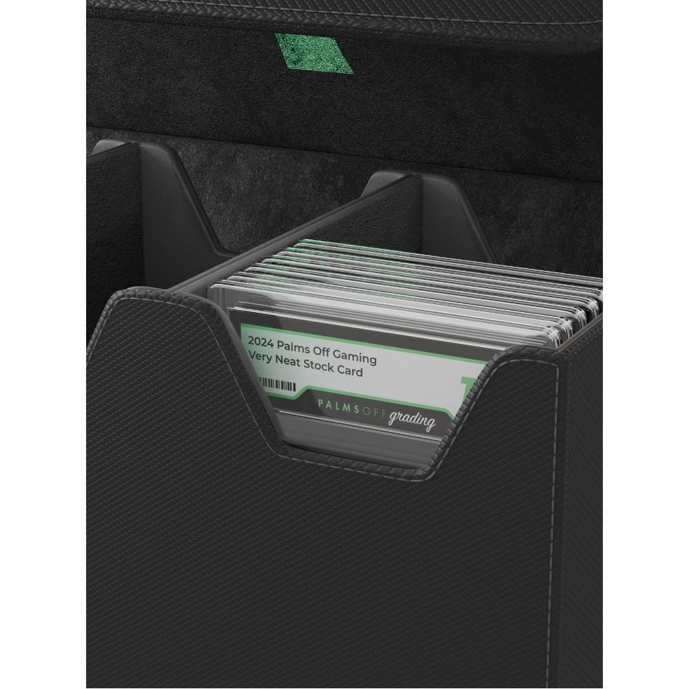 Palms Off Gaming Collector's Series Graded Card Storage Case - Large - Black
