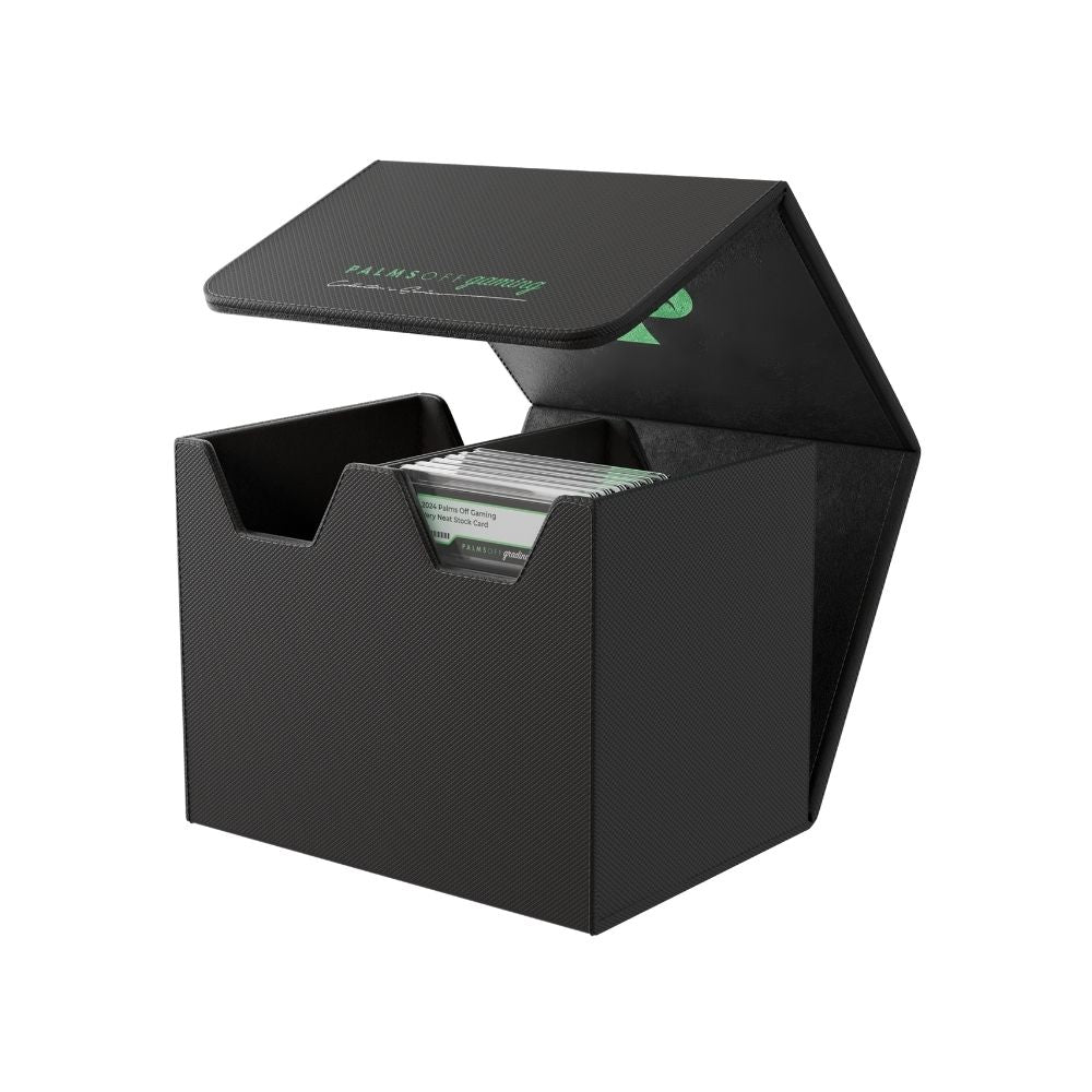 Palms Off Gaming Collector's Series Graded Card Storage Case - Medium - Black