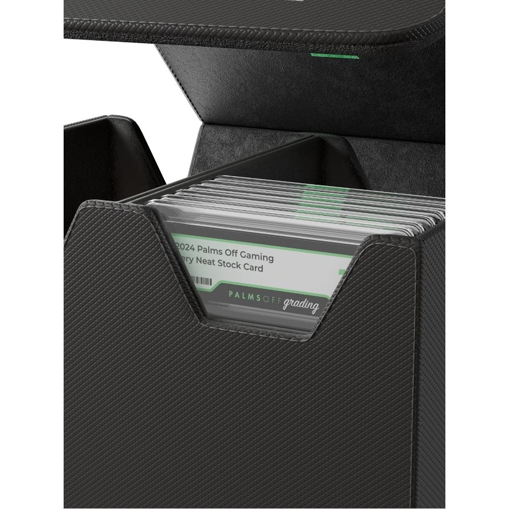 Palms Off Gaming Collector's Series Graded Card Storage Case - Medium - Black
