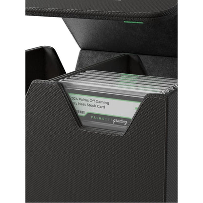 Palms Off Gaming Collector's Series Graded Card Storage Case - Medium - Black