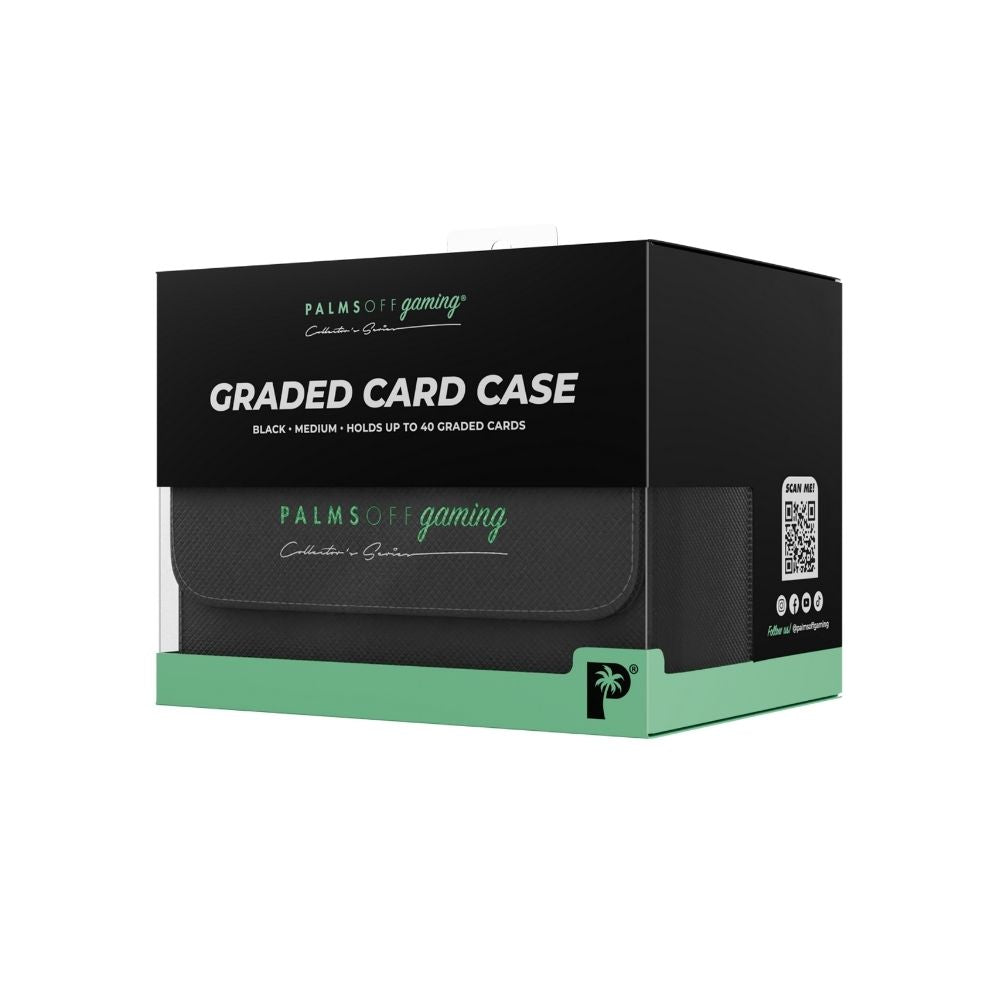 Palms Off Gaming Collector's Series Graded Card Storage Case - Medium - Black