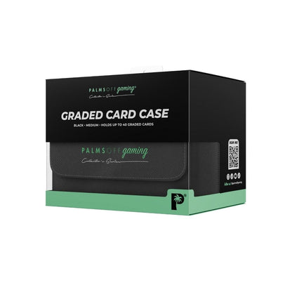Palms Off Gaming Collector's Series Graded Card Storage Case - Medium - Black