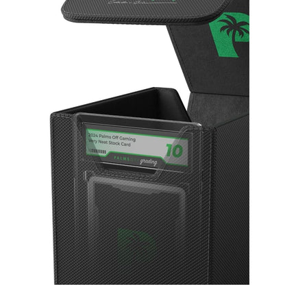 Palms Off Gaming Collector's Series Graded Card Storage Case - Small - Black