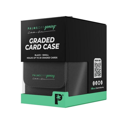 Palms Off Gaming Collector's Series Graded Card Storage Case - Small - Black