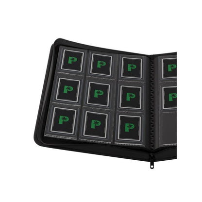 Palms Off Gaming Collector's Series Top Loader Zip Binder - Black