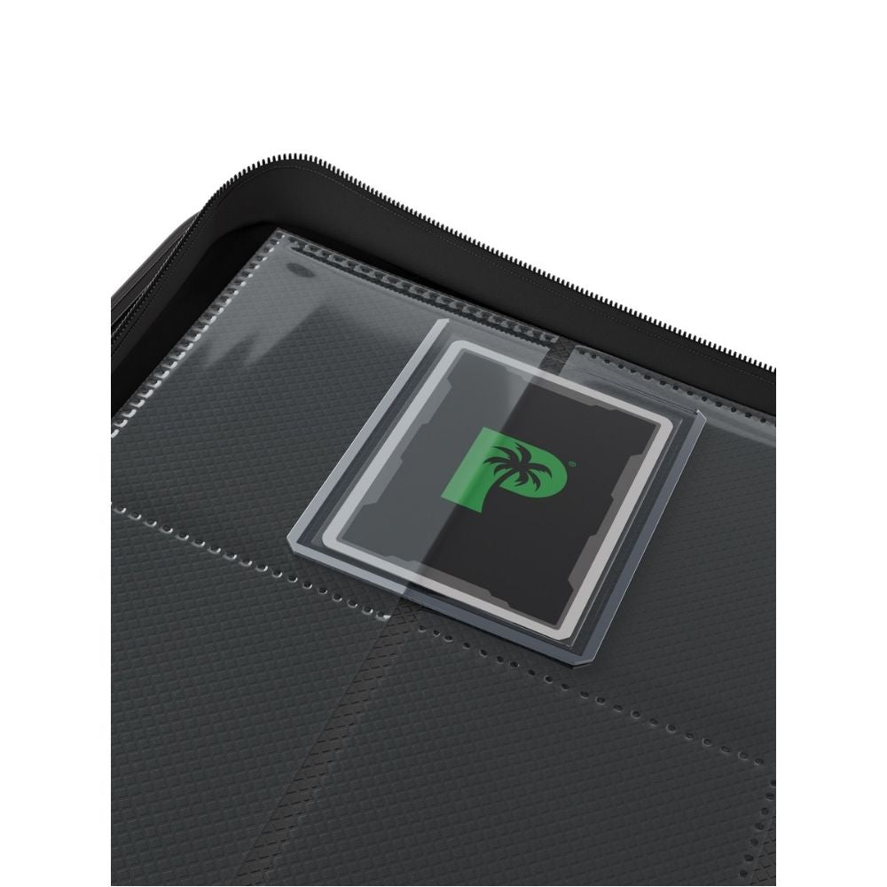 Palms Off Gaming Collector's Series Top Loader Zip Binder - Black