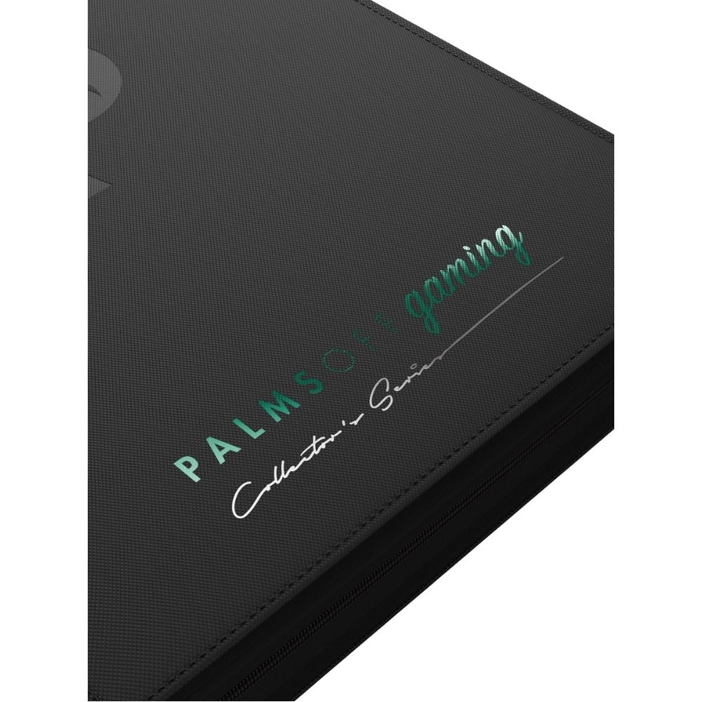 Palms Off Gaming Collector's Series Top Loader Zip Binder - Black