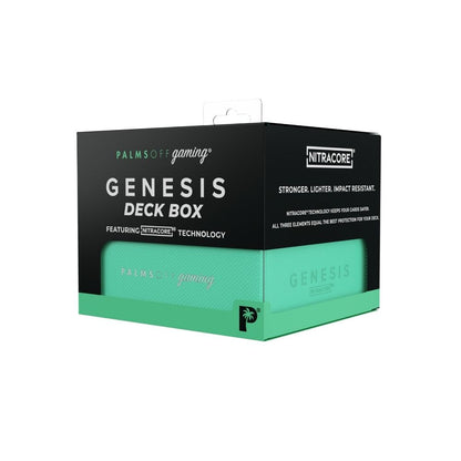 Palms Off Gaming Genesis Deck Box - Turquoise