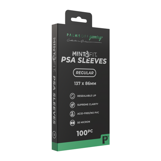 Palms Off Gaming MintFit PSA Graded Card Sleeves - Regular (100pc)