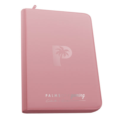 Palms Off Gaming Collector's Series Top Loader Zip Binder - Pink