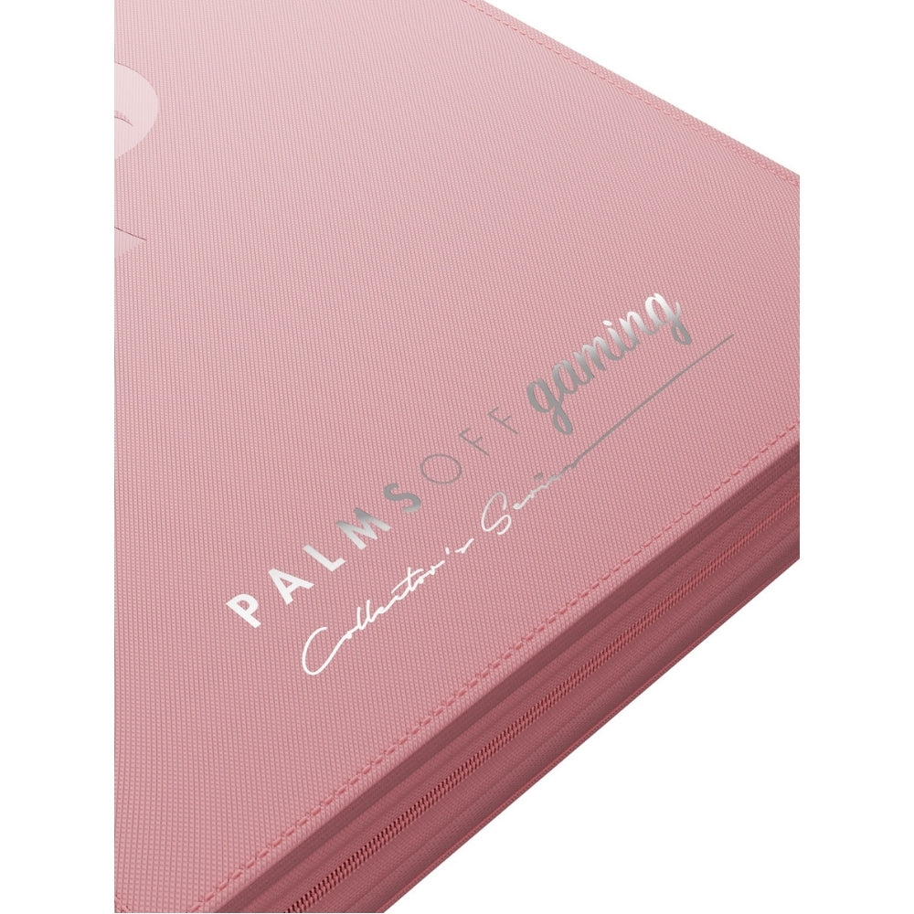 Palms Off Gaming Collector's Series Top Loader Zip Binder - Pink