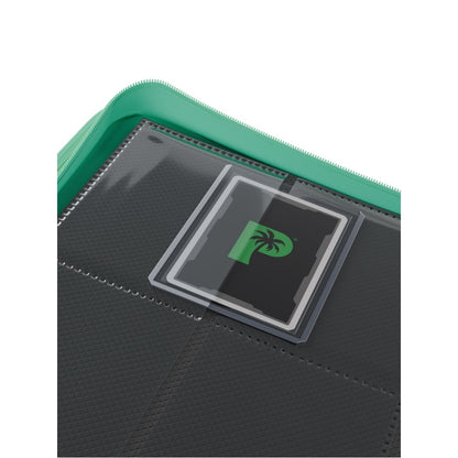 Palms Off Gaming Collector's Series Top Loader Zip Binder - Turquoise