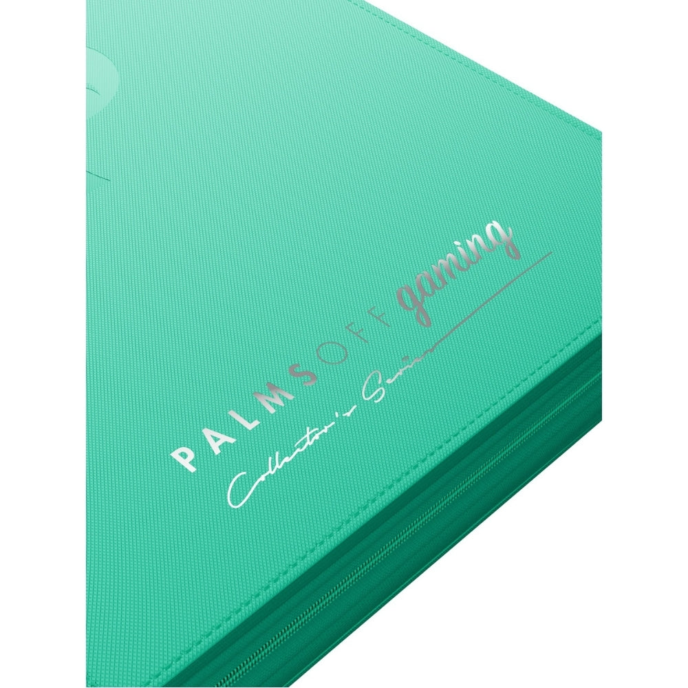 Palms Off Gaming Collector's Series Top Loader Zip Binder - Turquoise