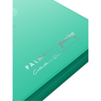 Palms Off Gaming Collector's Series Top Loader Zip Binder - Turquoise