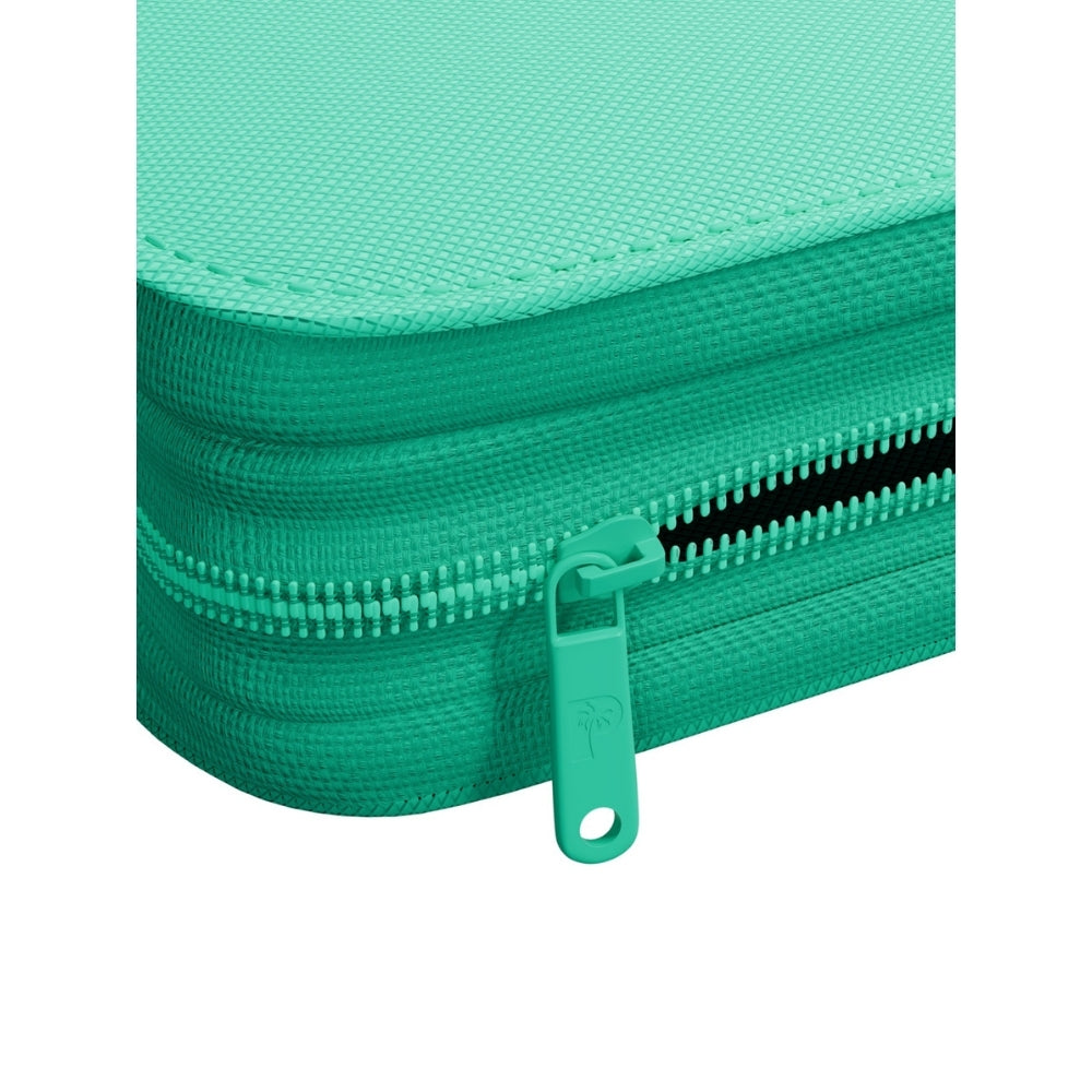 Palms Off Gaming Collector's Series Top Loader Zip Binder - Turquoise