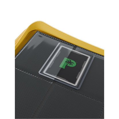 Palms Off Gaming Collector's Series Top Loader Zip Binder - Yellow