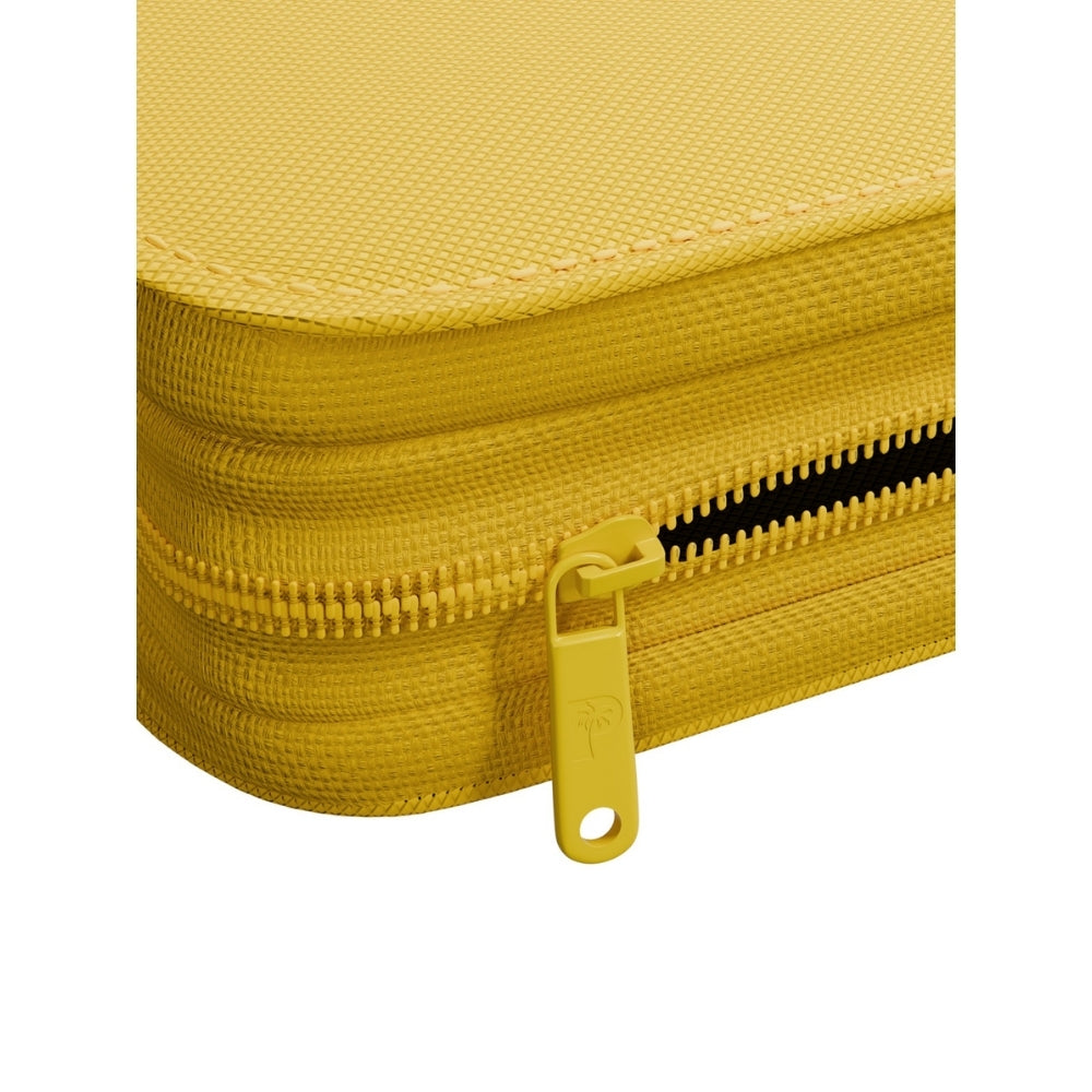 Palms Off Gaming Collector's Series Top Loader Zip Binder - Yellow