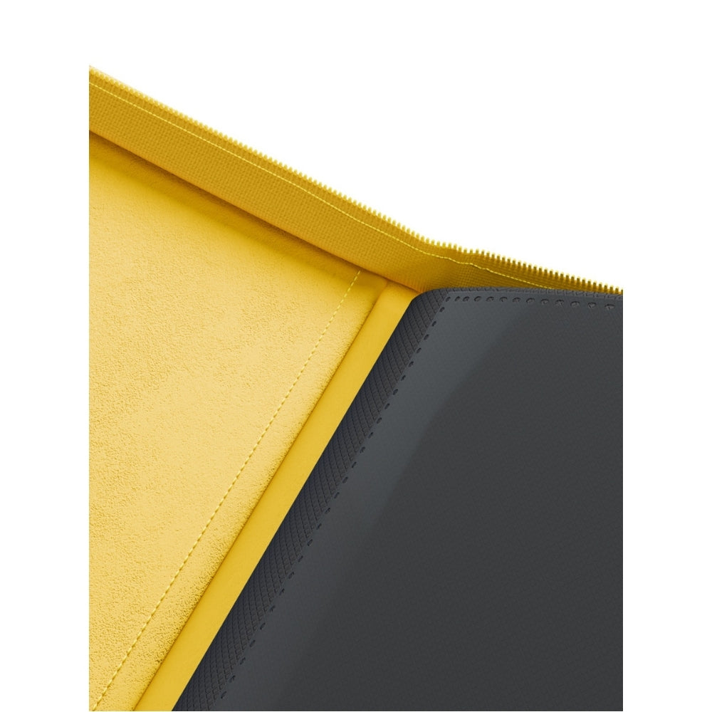 Palms Off Gaming Collector's Series Top Loader Zip Binder - Yellow