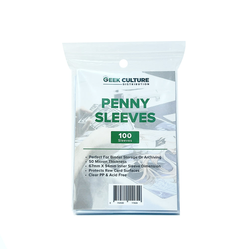 Geek Culture Penny Sleeves (100pc)